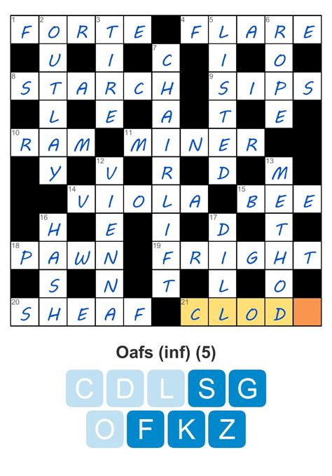 tiredness crossword clue
